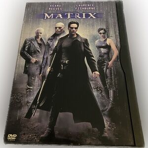 Matrix 1999 DVD Warner Bros. Pictures Keanu Reeves Laurence Fishburne